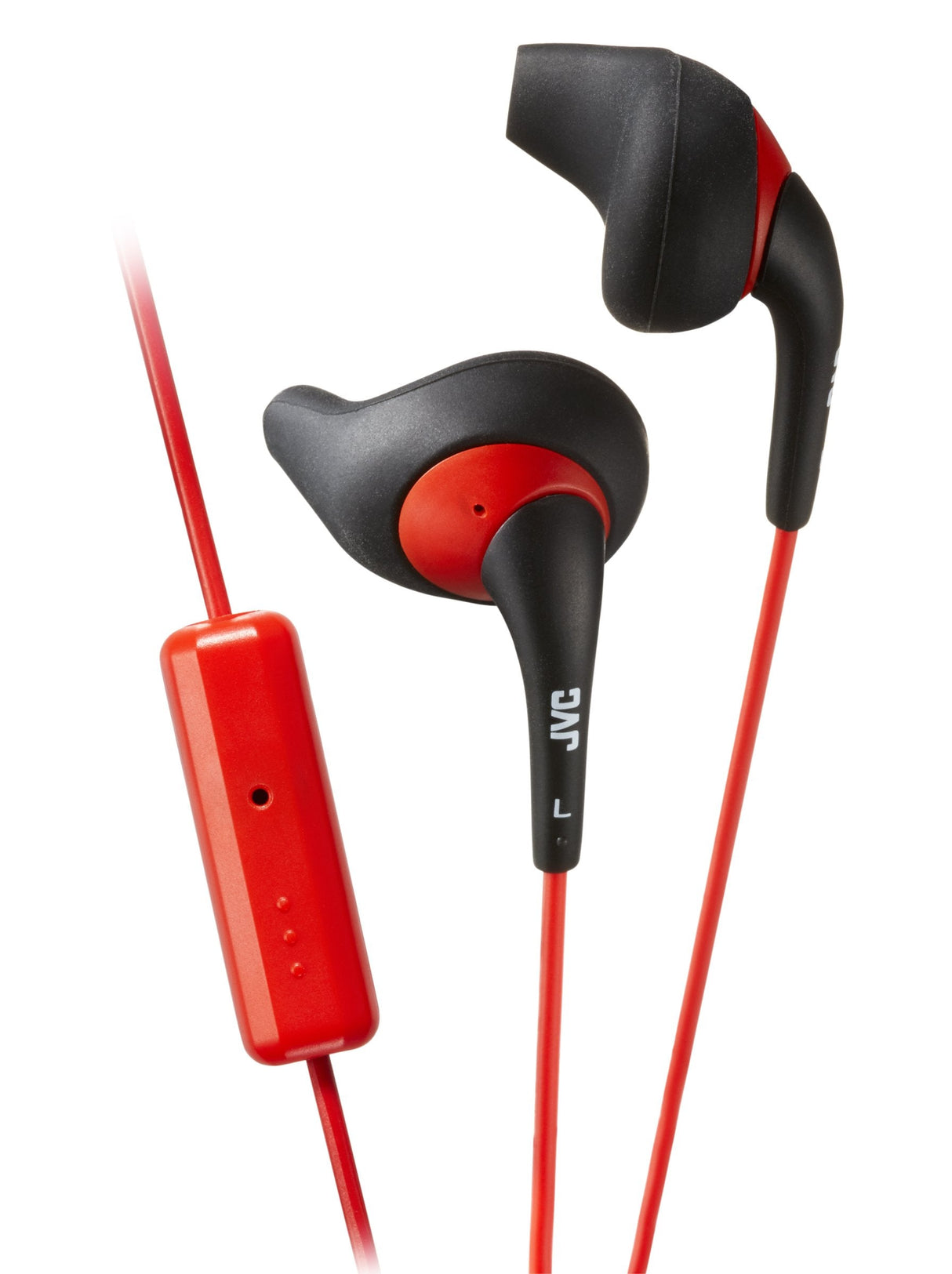 Auriculares Jvc Ha-Enr15-Br-E Alámbrico Deportes Negro, Rojo
