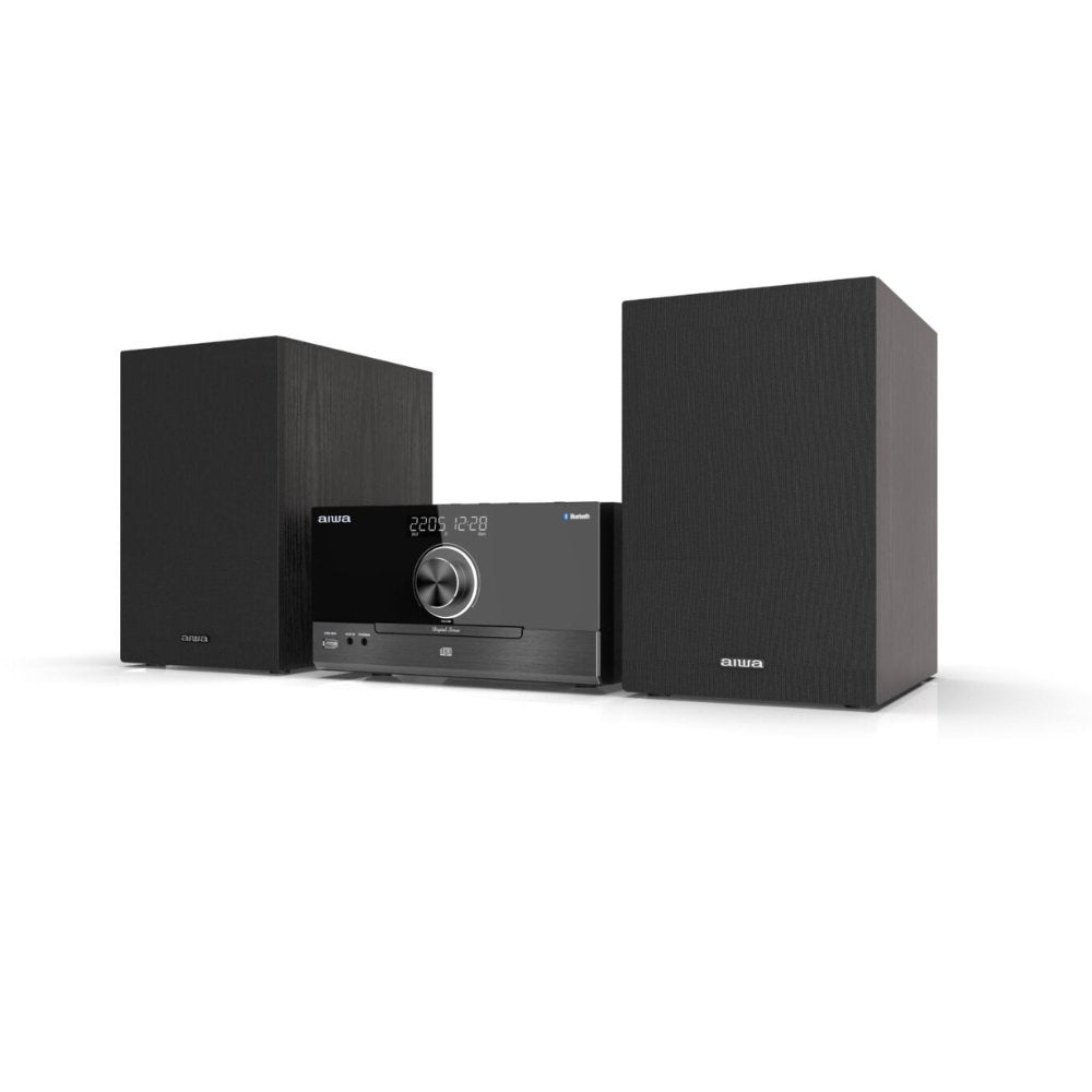 Aiwa Msbtu-600 Black Microcadena 100w Con Altavoces