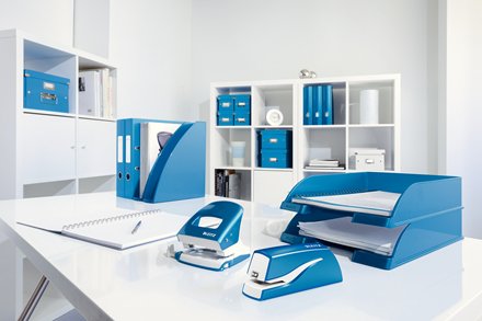 Leitz Elektrohefter Nexxt Series Wow 5566 Azul-Metallic