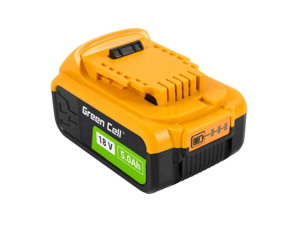 Green Cell Power Tools Battery Dewalt Xr 18v 5ah Xr Dcb184