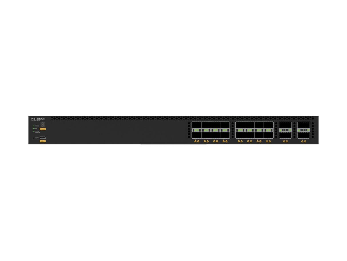 Netgear M4350-16v4c Switch Vsm4320c 16xsfp28 4xqsfp Gestionado L3 Negro