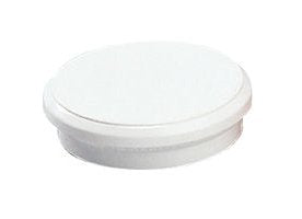 Dahle 95524 Pack De 10 Imanes Para Pizarra Blanca - Diametro De 24mm - Color Blanco
