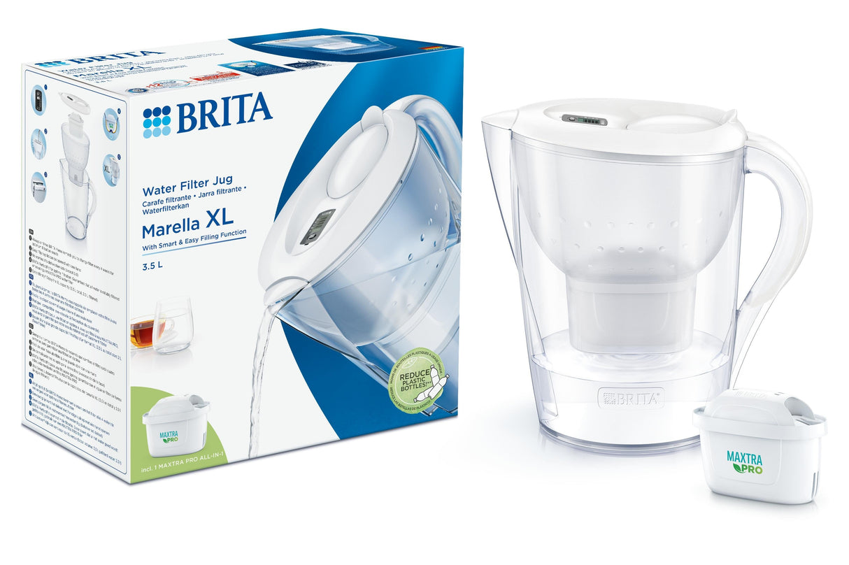 Brita Marella Xl Weiss Inkl. 2 Maxtra Pro All-In-1