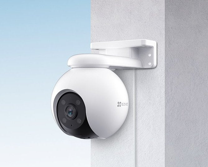 Ezviz H8 Pro 2k Esférico Cámara De Seguridad Ip Interior Y Exterior 2304 X 1296 Pixeles Pared/Poste
