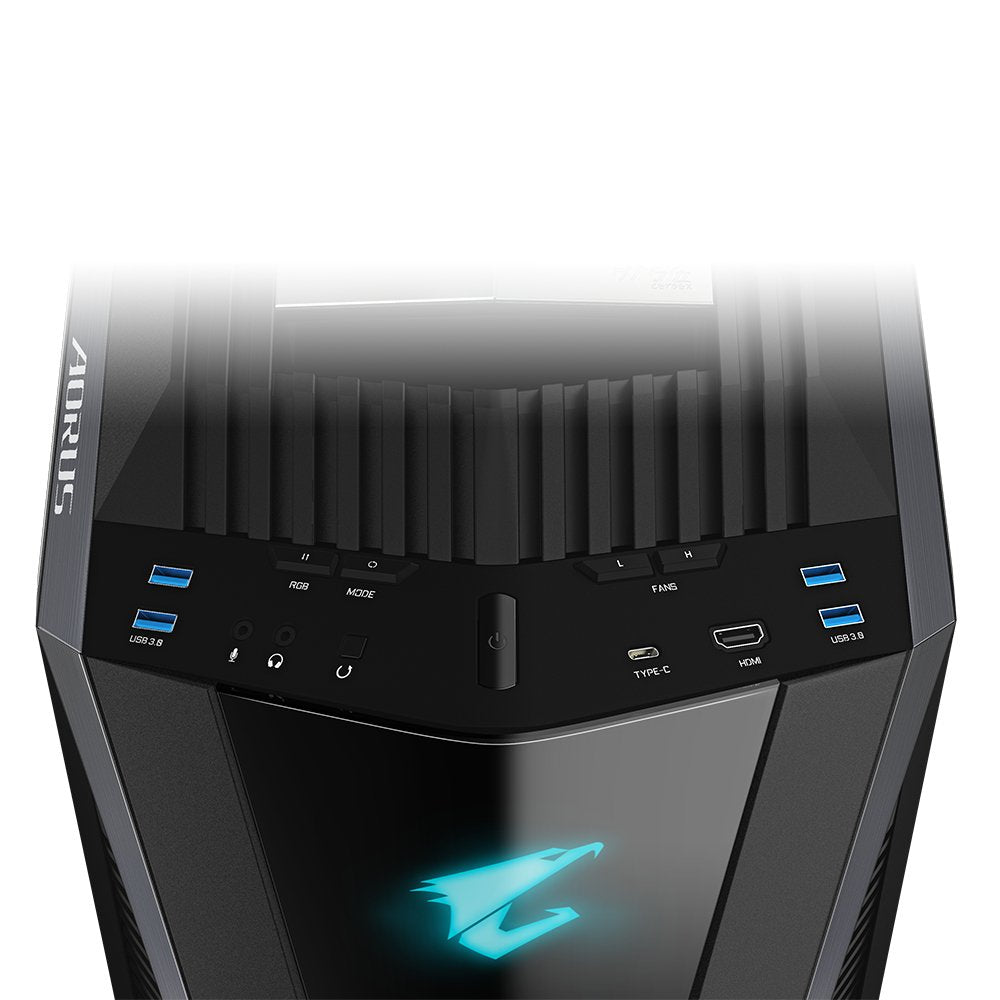 EAN 4719331552008 - GIGABYTE AORUS C700 GLASS Full Tower Negro imagen 9