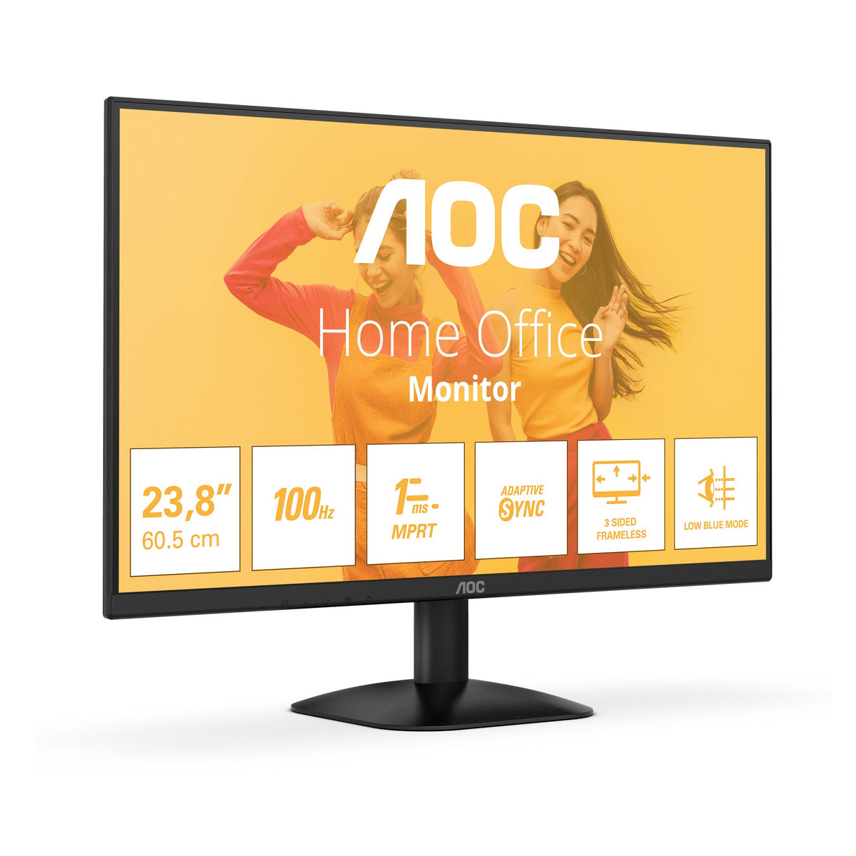 EAN 4038986142182 - AOC B3 24B35HM2 pantalla para PC 60,5 cm (23.8") 1920 x 1080 Pixeles Full HD LED Negro imagen 2