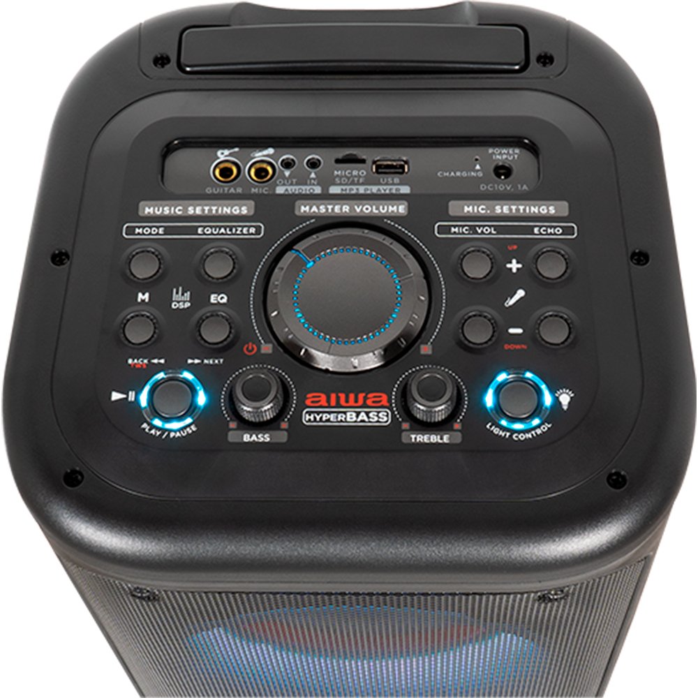 EAN 8435256898415 - Aiwa KBTUS-450 sistema de megafonía Sistema de megafonía con ruedas 40 W Negro imagen 4