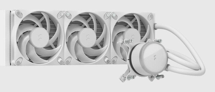 EAN 7340172714705 - Fractal Design Radius 360 RGB White Procesador Sistema de refrigeración líquida todo en uno 12 cm Blanco imagen 3