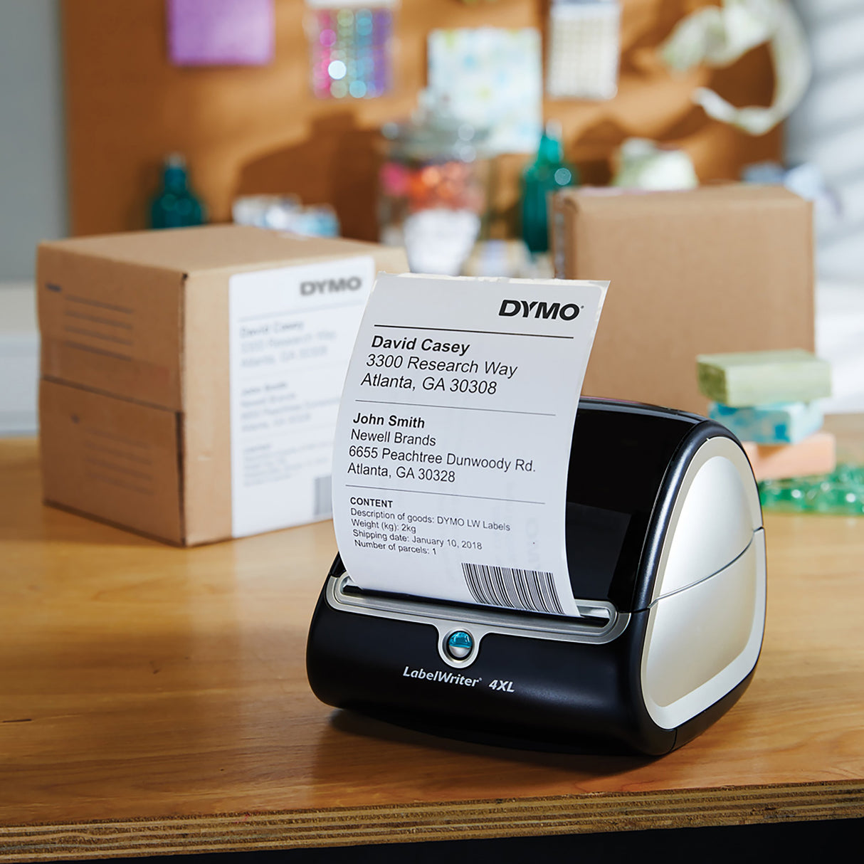 EAN 3501170904985 - DYMO LW - Extra Large Shipping Labels - 104 x 159 mm - S0904980 Etiqueta para impresora autoadhesiva imagen 9