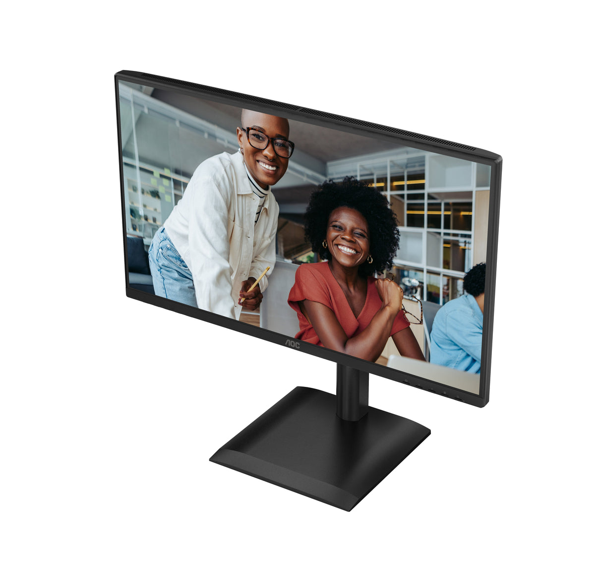 Monitor Aoc E4 24e4cv 23.8" 1920 X 1080 Pixeles Full Hd Led Negro