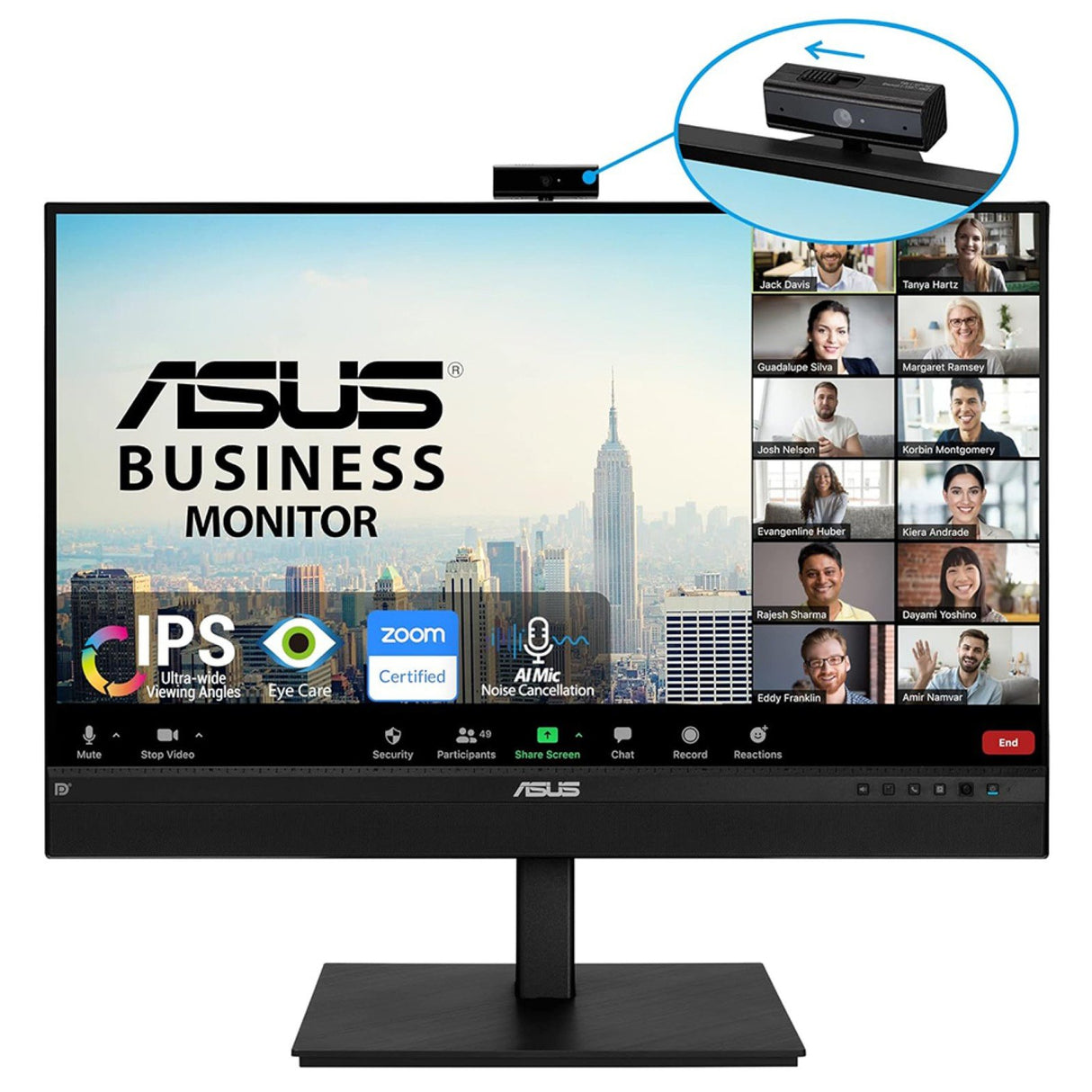 EAN 4711081212515 - ASUS BE27ACSBK pantalla para PC 68,6 cm (27") 2560 x 1440 Pixeles Quad HD LED Negro imagen 1