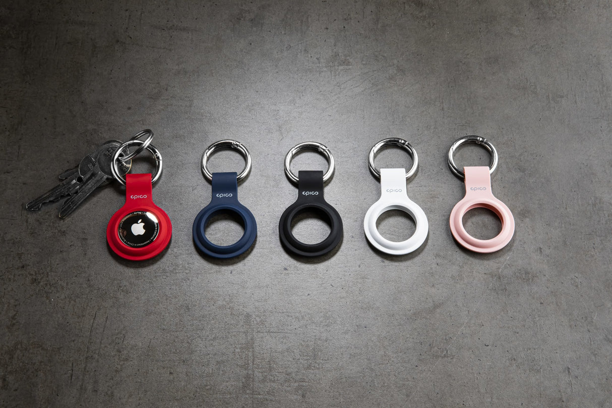 Epico Llavero Silicone Airtag - Azul - No Incluye Airtag