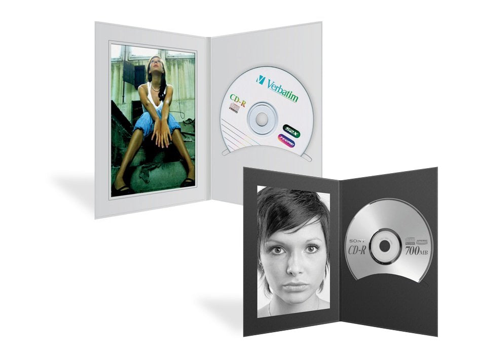 1x100 Daiber Carpetas Blanco Mate 38x58 Mm