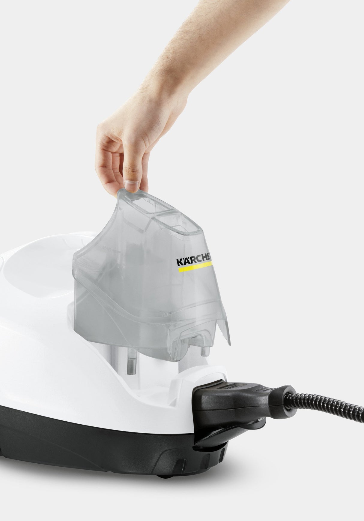 EAN 4054278991542 - Kärcher SC 4 EasyFix IRON Limpiador a vapor de cilindro 0,8 L 2000 W Negro, Blanco imagen 3