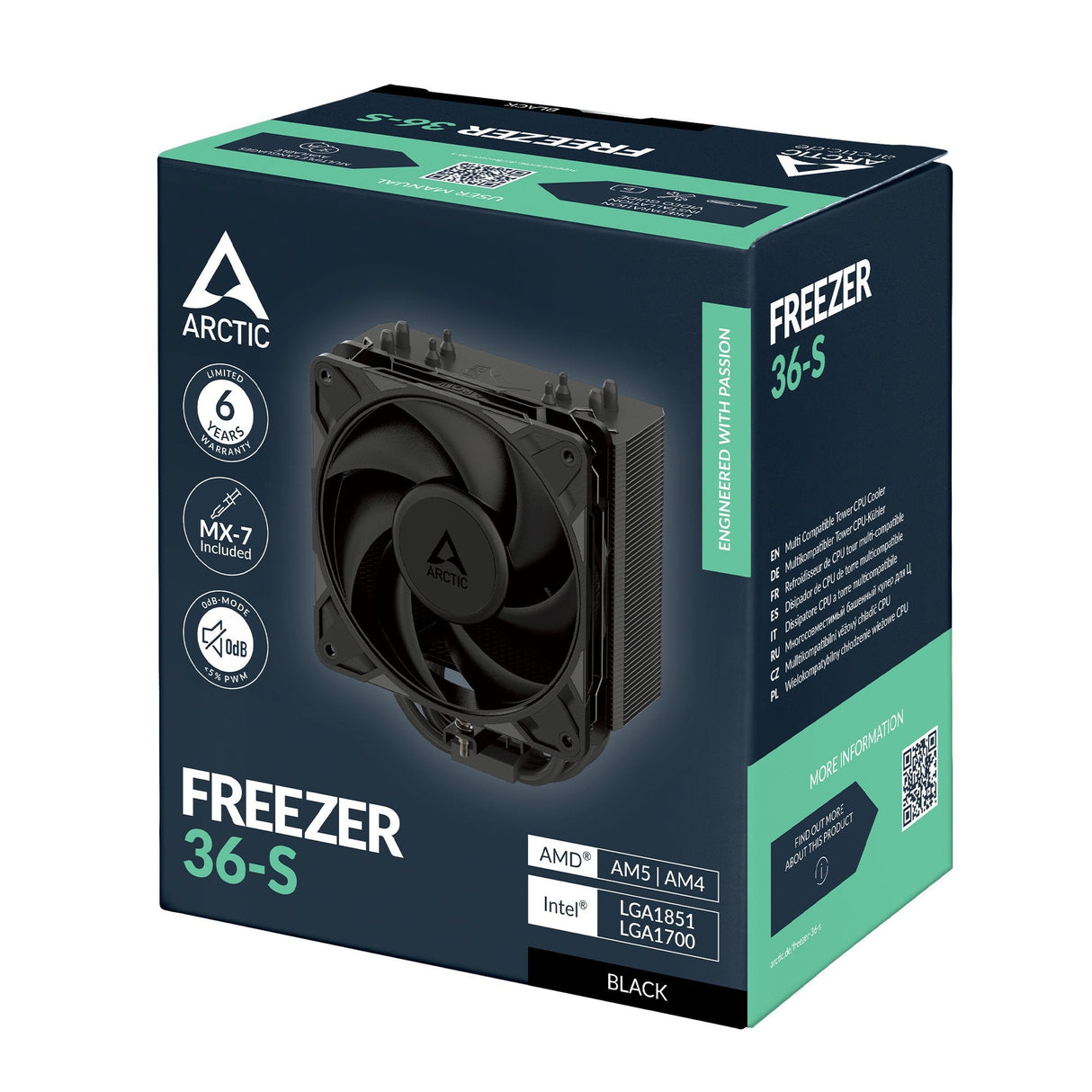Arctic Arctic Freezer 36-S (Negro) Acfre00196a