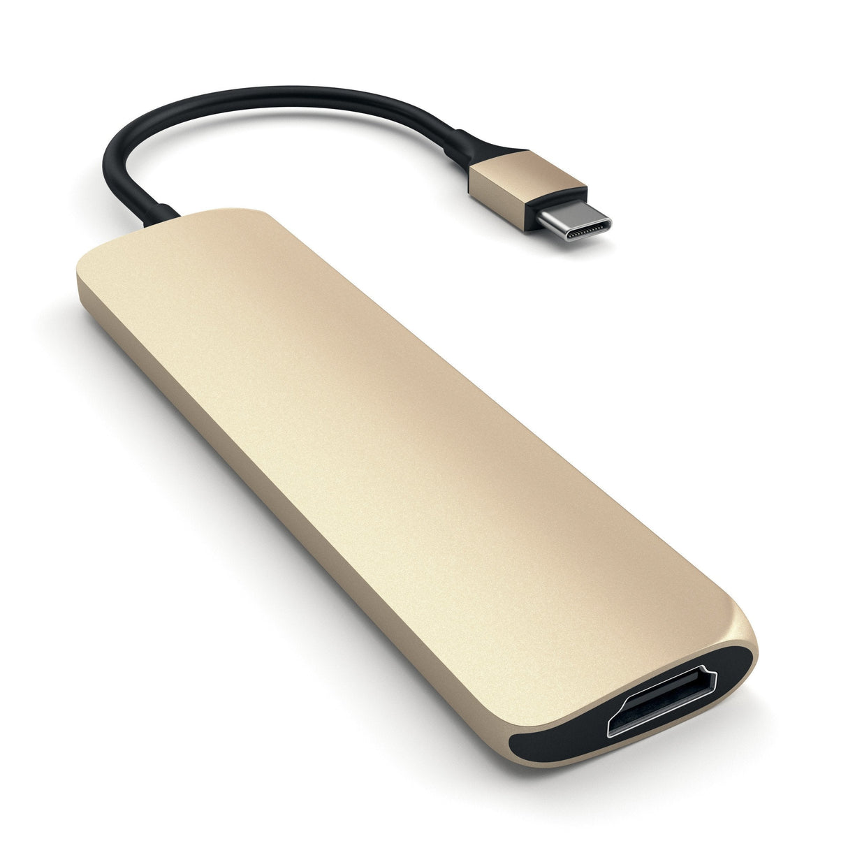 Satechi St-Cmag Base Para Portátil Y Replicador De Puertos Usb 3.2 Gen 1 (3.1 Gen 1) Type-C Oro