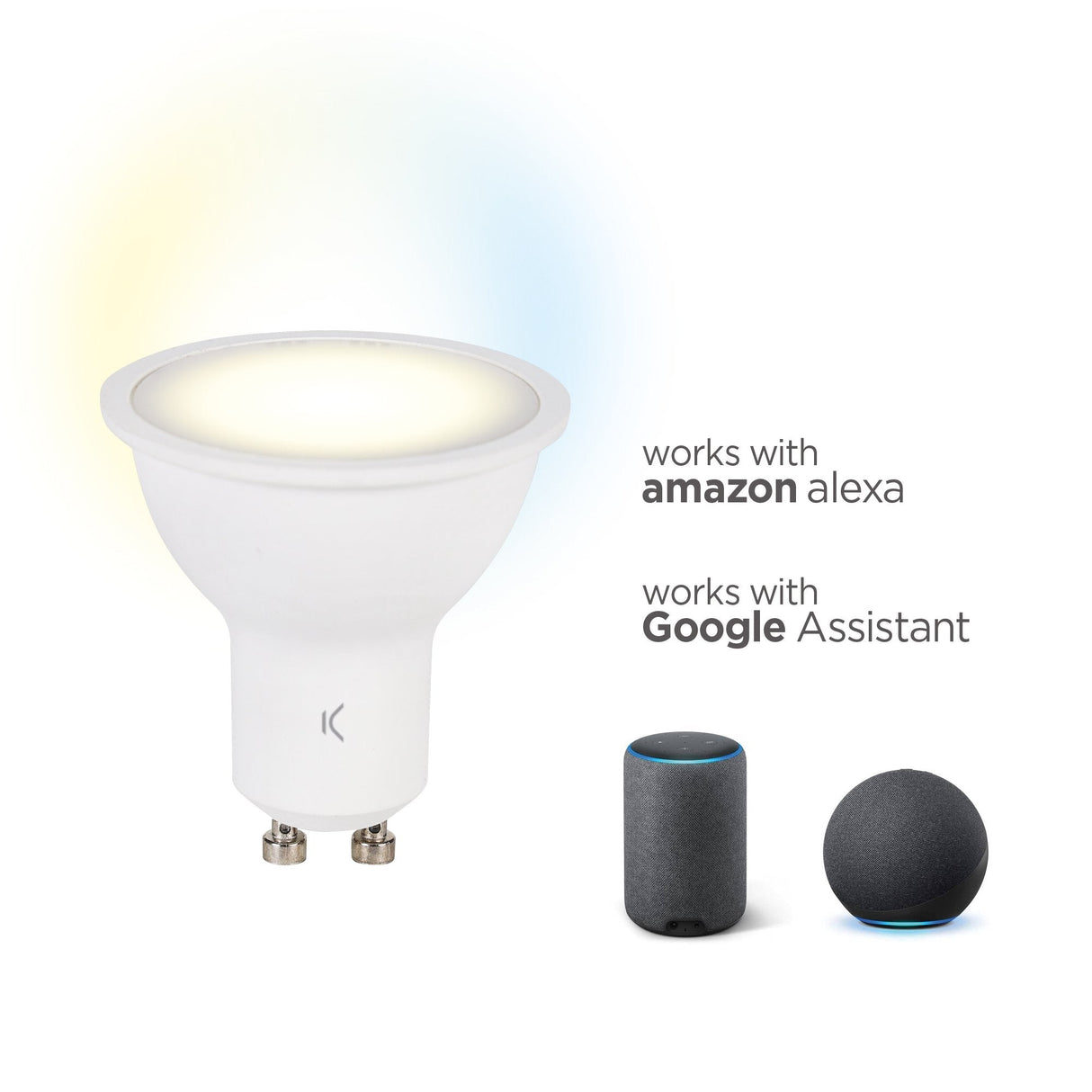 EAN 8427542125893 - Ksix BXBULBGU22 lámpara LED Blanco frío, Blanco cálido imagen 4