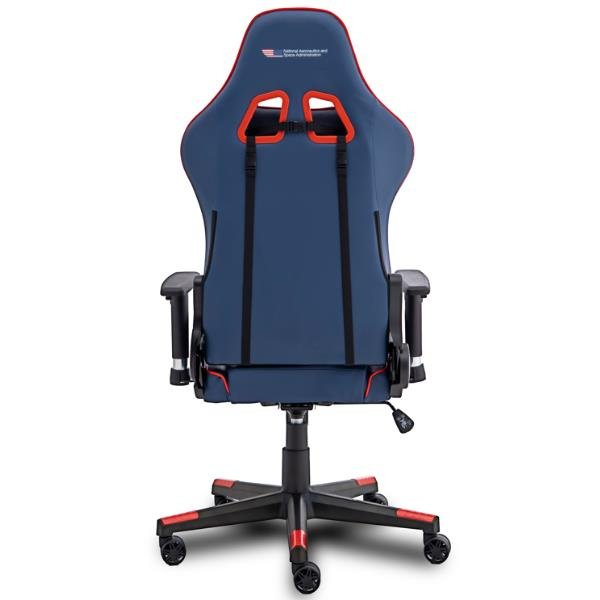 Silla Gaming Nasa Galactic Azul Rojo