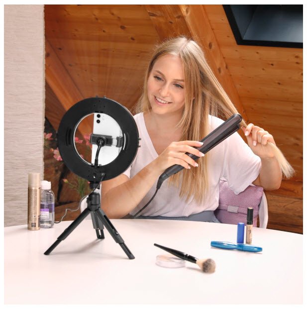 EAN 4007249046574 - Hama SpotLight Smart 80 II iluminación de anillo 96 LED imagen 22
