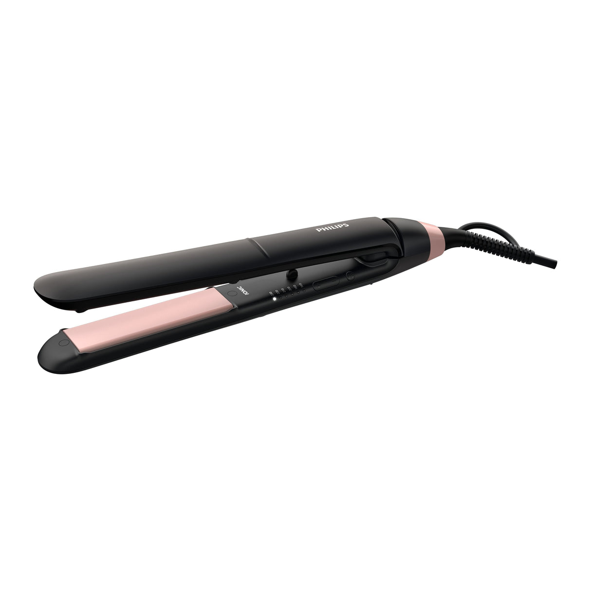 EAN 8710103888475 - Philips Essential BHS378/00 Utensilio de peinado Cepillo alisador Caliente Negro, Rosa 1,8 m imagen 2
