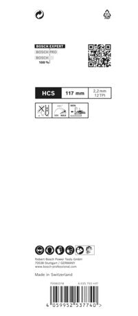 Hoja De Sierra Bosch Professional De Calar Expert T 308 B 'Madera Limpieza Por 2 Lados' 25 Piezas 2608900552