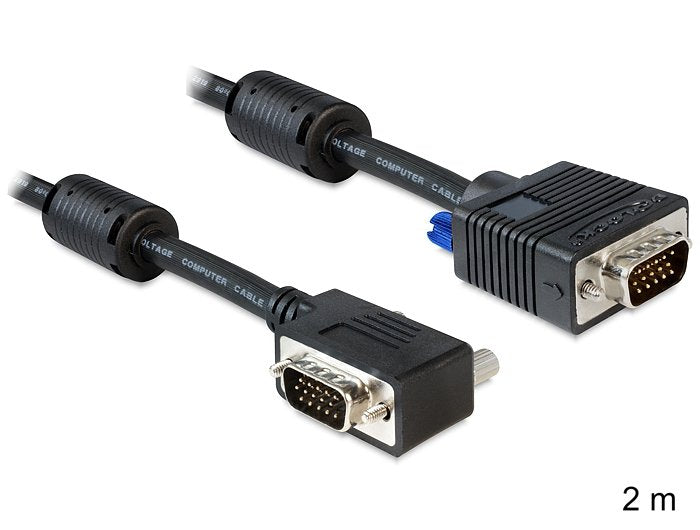 EAN 4043619831739 - DeLOCK SVGA 2 m cable VGA VGA (D-Sub) Negro imagen 1