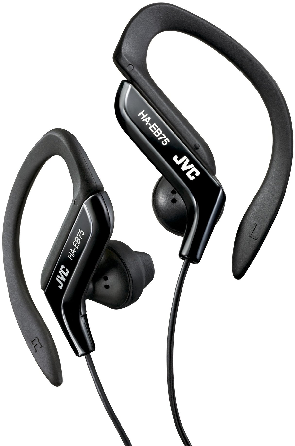EAN 4975769009624 - JVC HA-EB75 Auriculares Alámbrico gancho de oreja, Dentro de oído Música Negro imagen 1