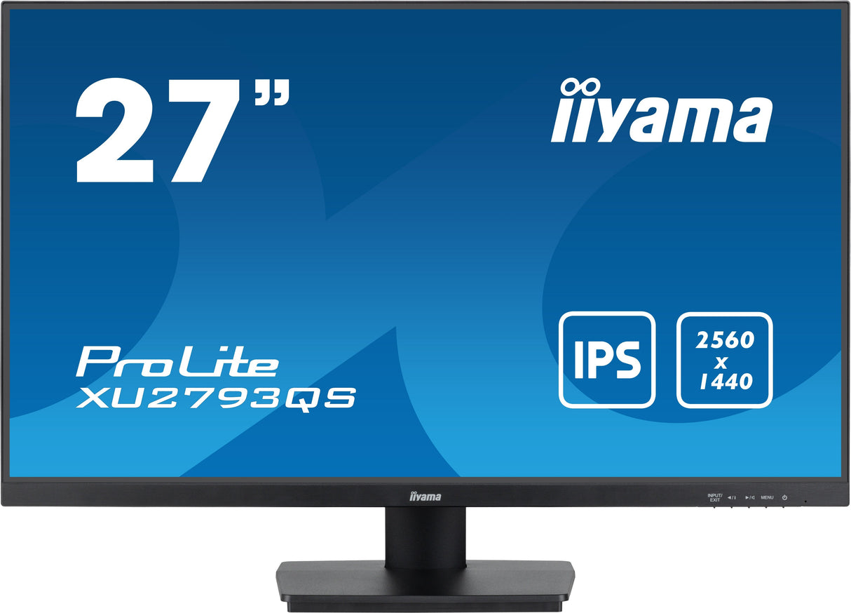 Monitor Iiyama 27" Xu2793qs-B7 16:9 Hdmi+Dp+Speaker Ips