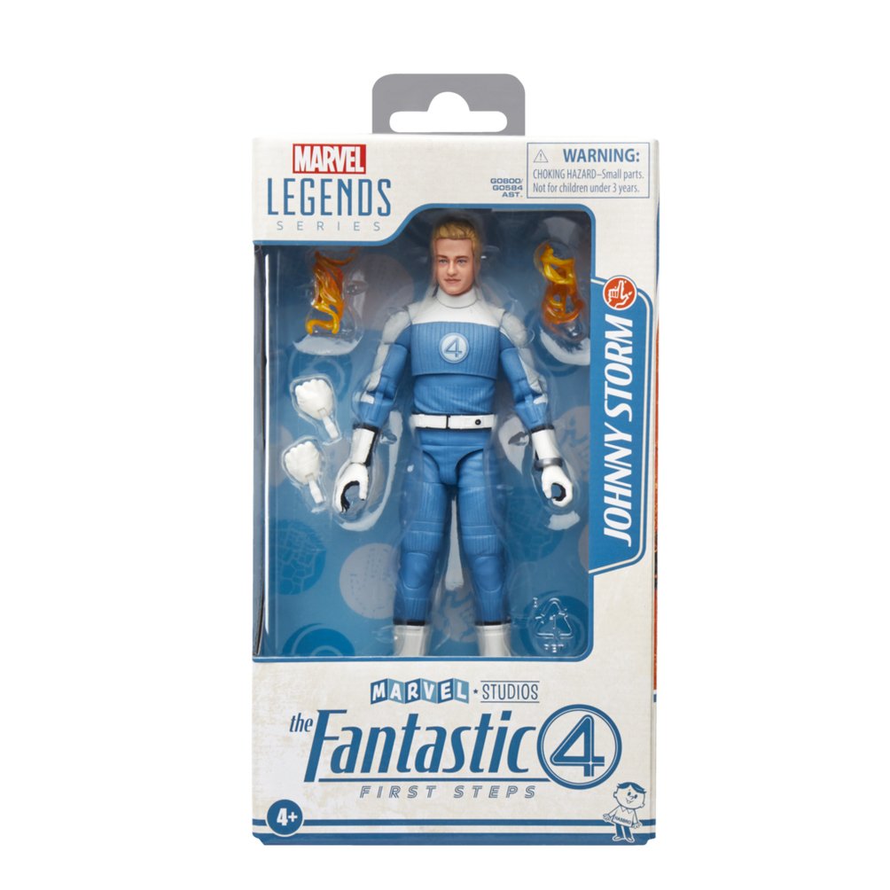 Figura Johnny Storm Los 4 Fantasticos Marvel 15cm