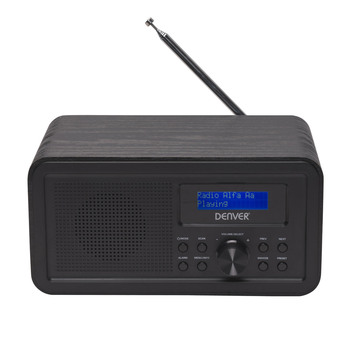 Radio Denver Dab-30 Con Dab +, Negra