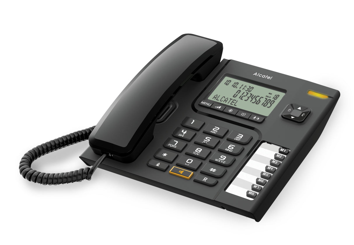 EAN 3700601413755 - Alcatel T76 Teléfono DECT Identificador de llamadas Negro imagen 1