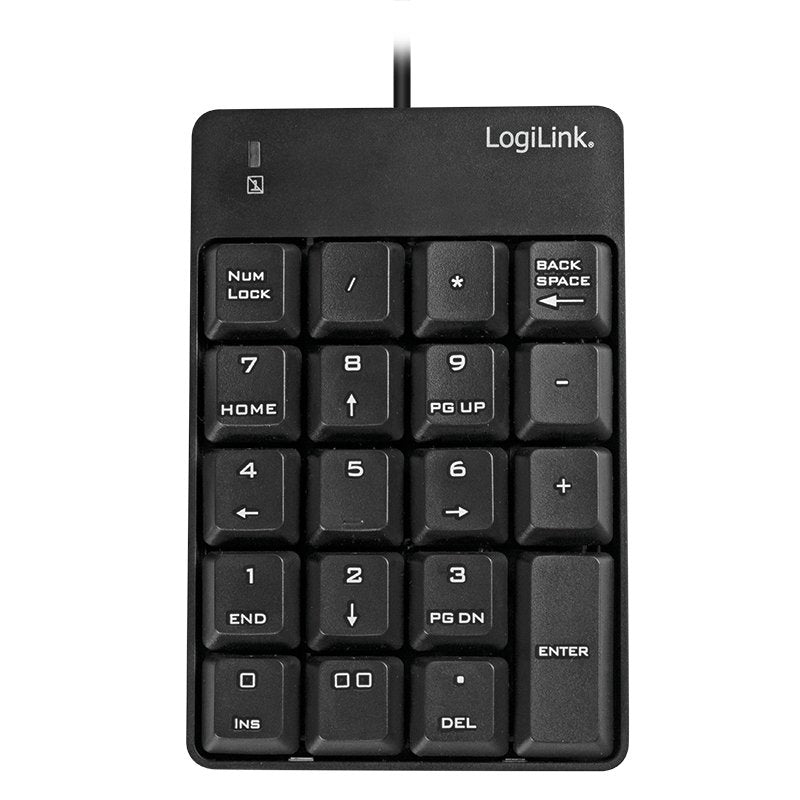 EAN 4052792051636 - LogiLink ID0184 teclado numérico Portátil Negro imagen 3