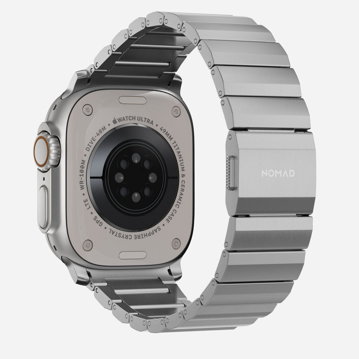Nomad Strap Titanium Silver V2 42/44/45/49mm