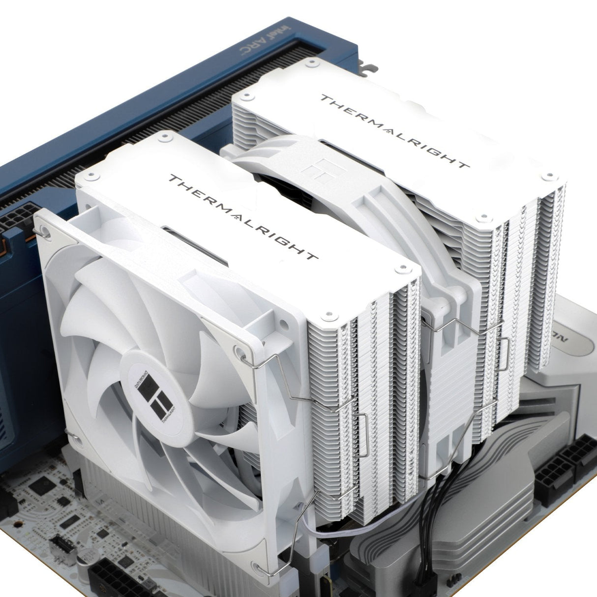K Ventilateur Pour Processeur Thermalright Peerless Assassin 140 (Blanc)