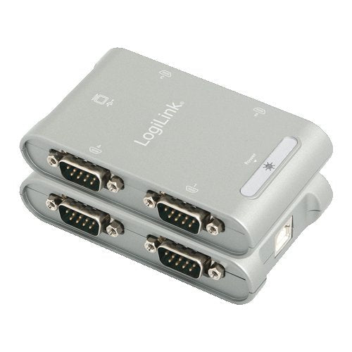 Logilink Adaptador Usb 2.0 -> 4x Serie