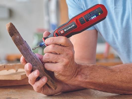 Amoladora Einhell Te-Mt 7,2 Li, Recta Rojo/Negro