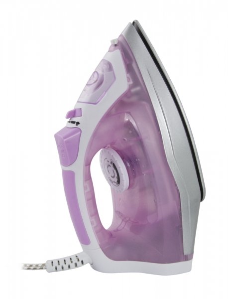 EAN 5901299949733 - Esperanza EHI004 plancha Plancha vapor-seco Suela de cerámica 2400 W Púrpura, Blanco imagen 2