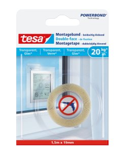 Tesa Powerbond - Doble Cara Cinta Adhesiva - 19