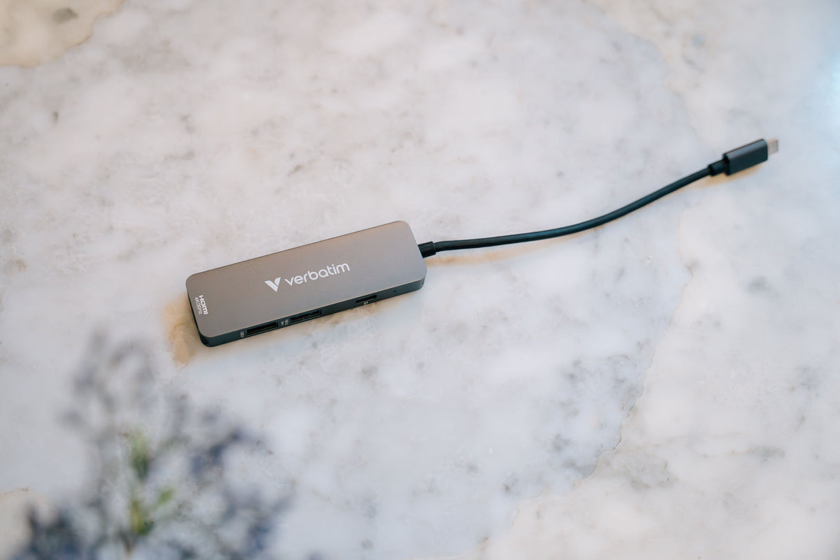 EAN 0023942321552 - Verbatim 32155 hub de interfaz USB 3.2 Gen 1 (3.1 Gen 1) Type-C 5000 Mbit/s Gris imagen 6