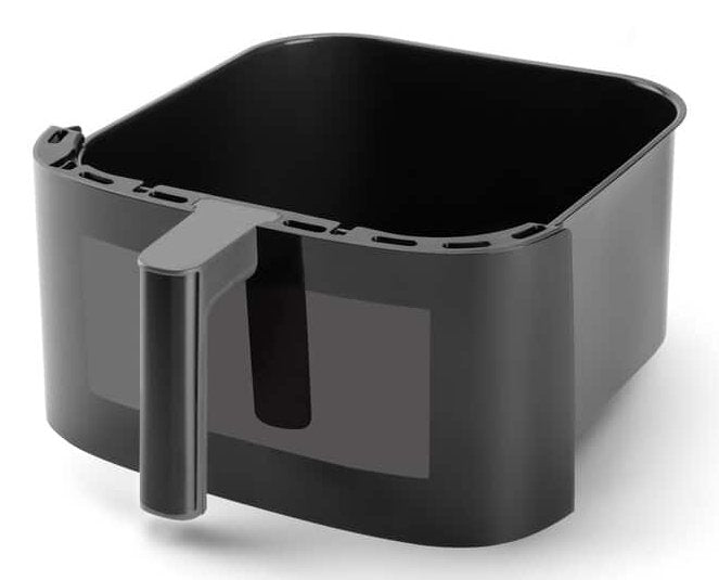 Freidora Nutribullet Air Visión De Crisplita Negro/Plata, 2,000 Vatios, Canasta 8 Litros, Con Ventana De Visualización 0c12500004