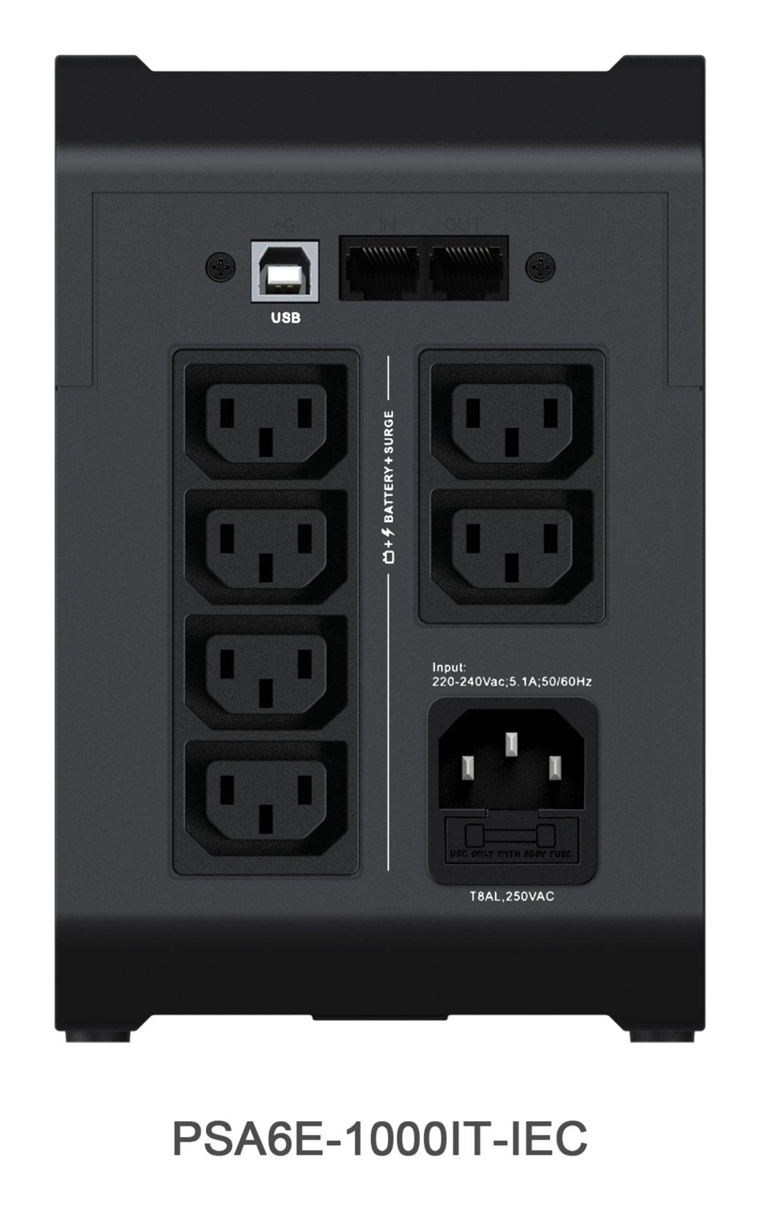 Vertiv Psa6e-1000it-Iec Sai (Ups) Línea Interactiva 1 Kva 525 W 6 Salidas Ac