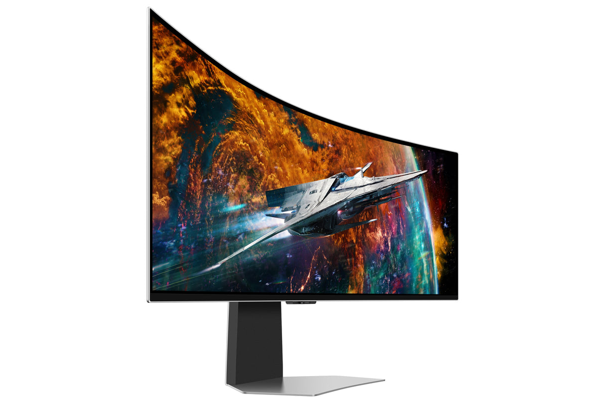 EAN 8806094972566 - Samsung G95SC pantalla para PC 124,5 cm (49") 5120 x 1440 Pixeles Dual QHD OLED Plata imagen 6