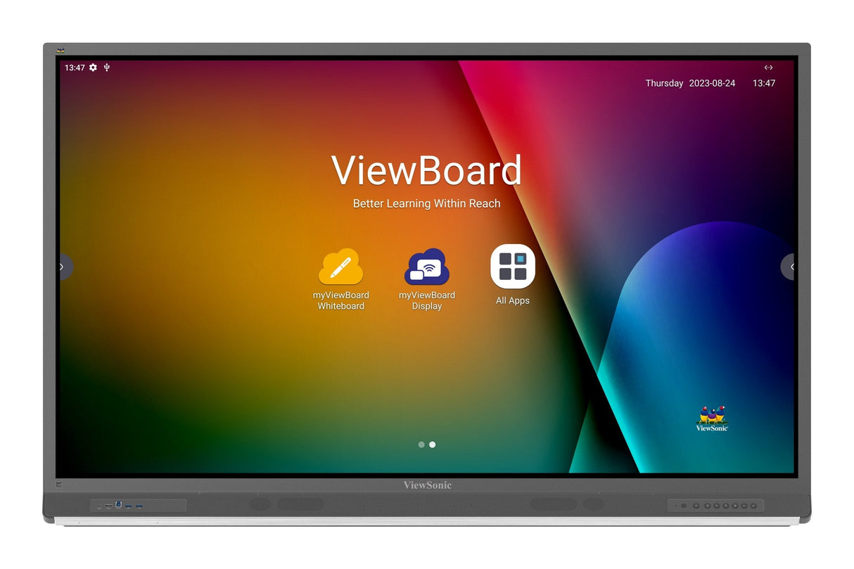 Viewboard 52serie Touchscreen - 65inch - 4k - Android 13.0 - Ir 400 Nits - 2x20w + Sub 20w + Array Mic - 8/64gb