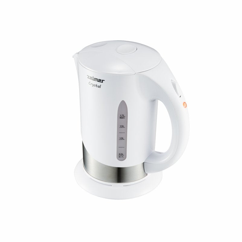 Tetera Eléctrica Zelmer Zck7630w 1,7 L 1850 W Plata, Blanco