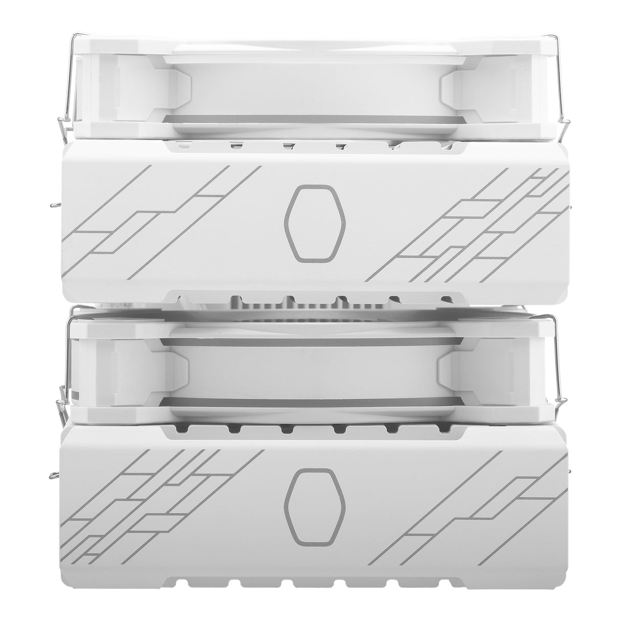 Ventilador Cooler Master Hyper 622 Halo White Procesador Refrigerador De Aire 12 Cm Blanco