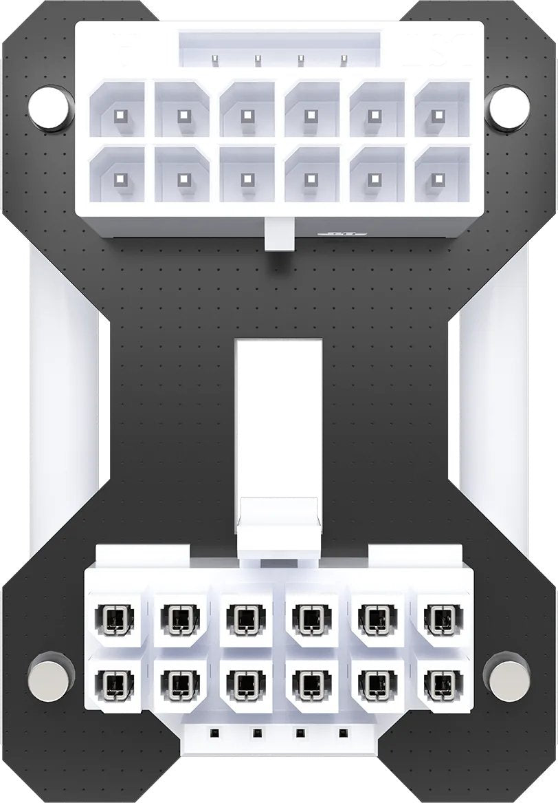 Corsair 2da Generación 180 ° Pcie 5.X 12v -2x6 Puente De Alimentación - Estilo B Blanco, Pins De Guadaña Afuera Cp-8920371