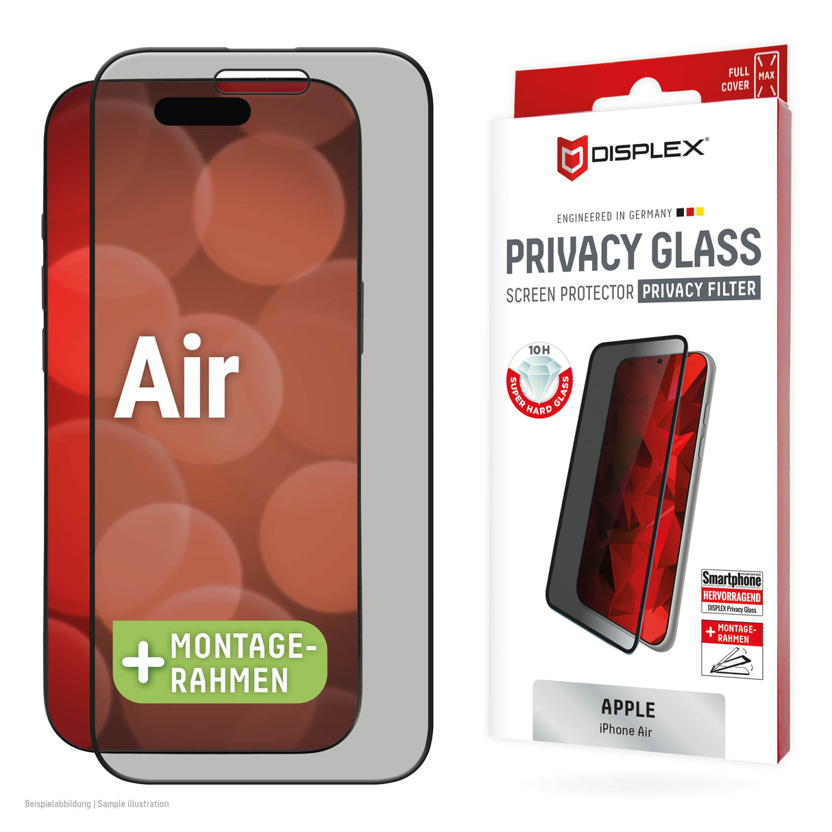 EAN 4028778126100 - Displex 02164 protector de pantalla o trasero para teléfono móvil Protector de pantalla para privacidad A imagen 2