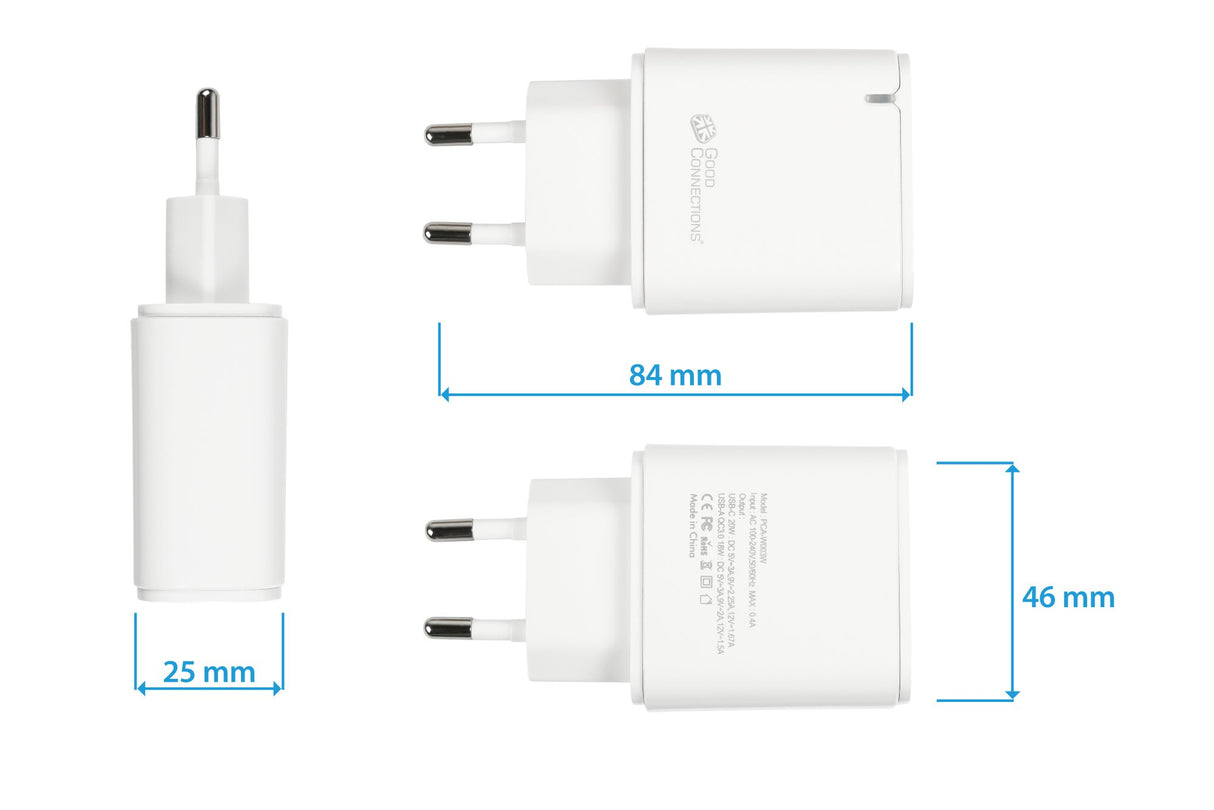 EAN 4014619602384 - Alcasa PCA-W003W cargador de dispositivo móvil Otro, Smartphone, Tableta, Universal Blanco Corriente alte imagen 3