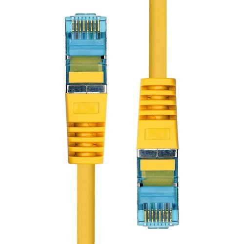 Proxtend S/Ftp Cat6a Lszh Awg 26 Cu Yellow 0.75m
