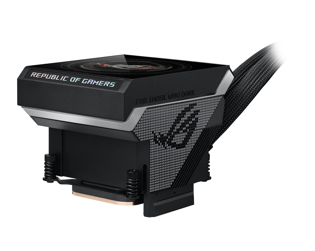 Refrigeración Liquida Cpu Asus Rog Mrix Slc Iv 360 Argb Lcd Negro